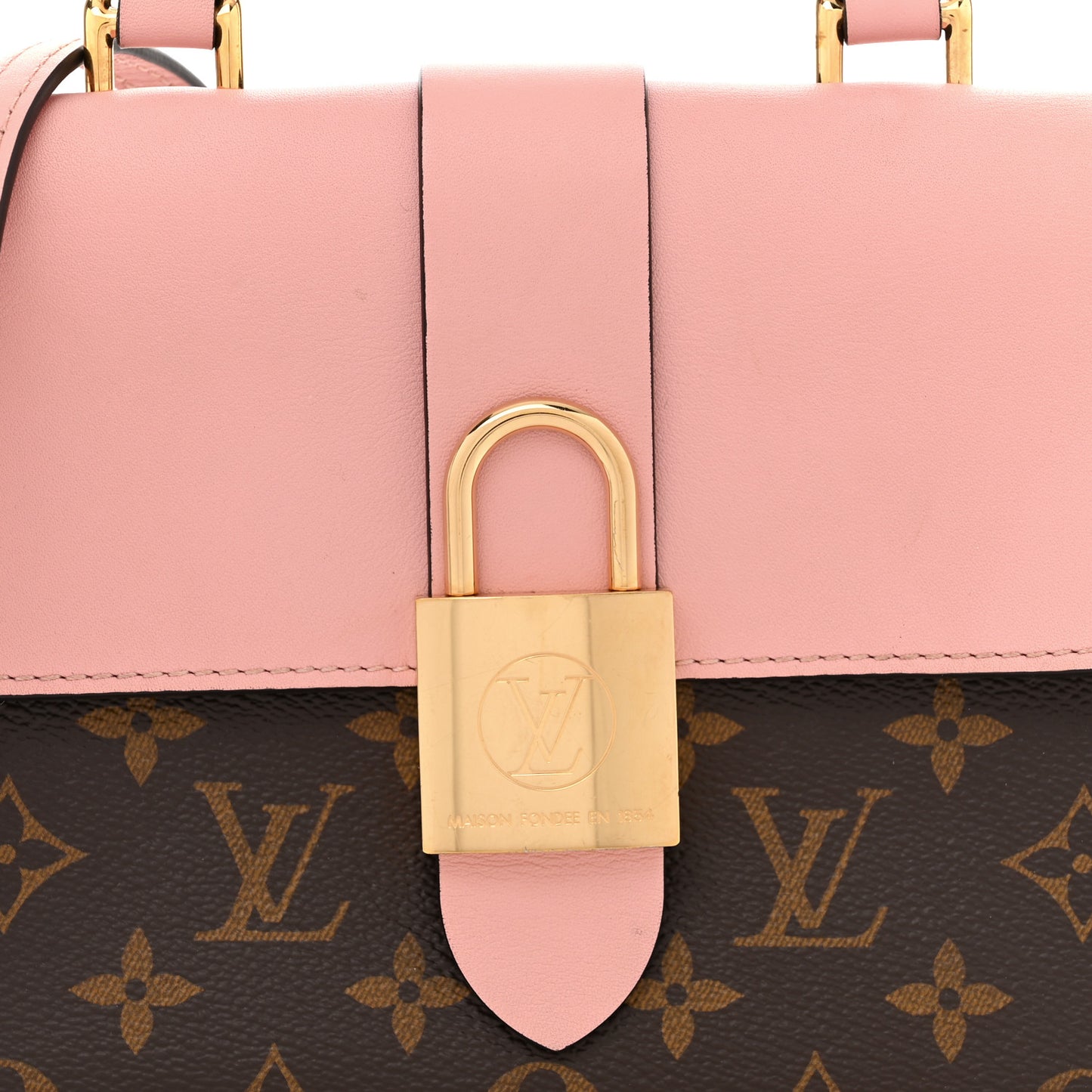 Monogram Locky BB Rose Poudre