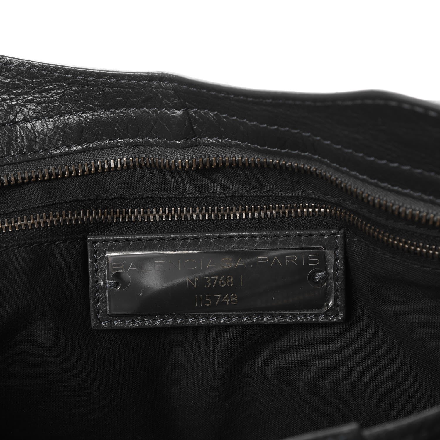 Balenciaga Agneau Classic Hardware City Anthracite 6 of 7