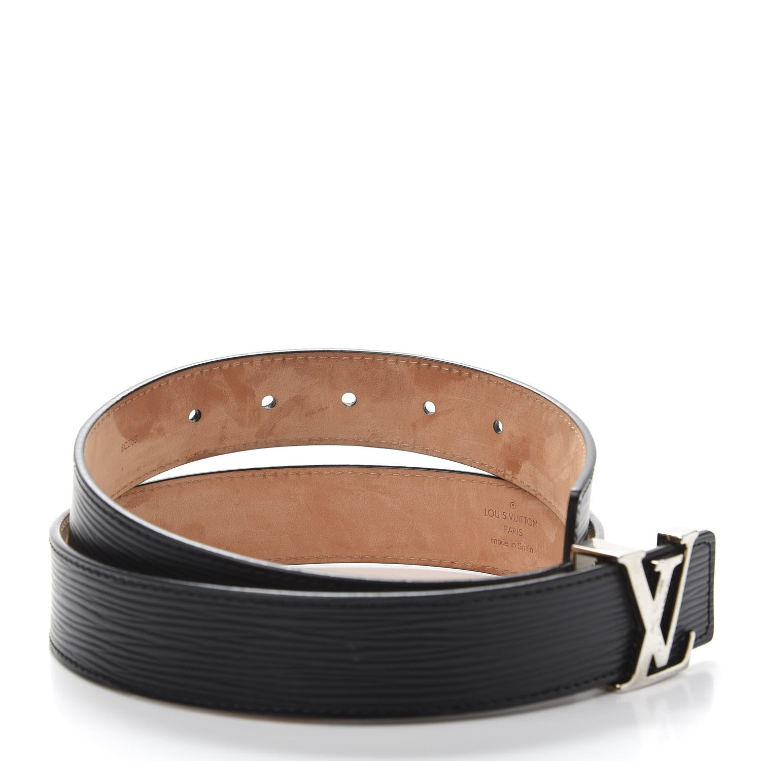 Louis Vuitton Epi 30mm LV Initiales Belt 80 32 Black 4 of 9