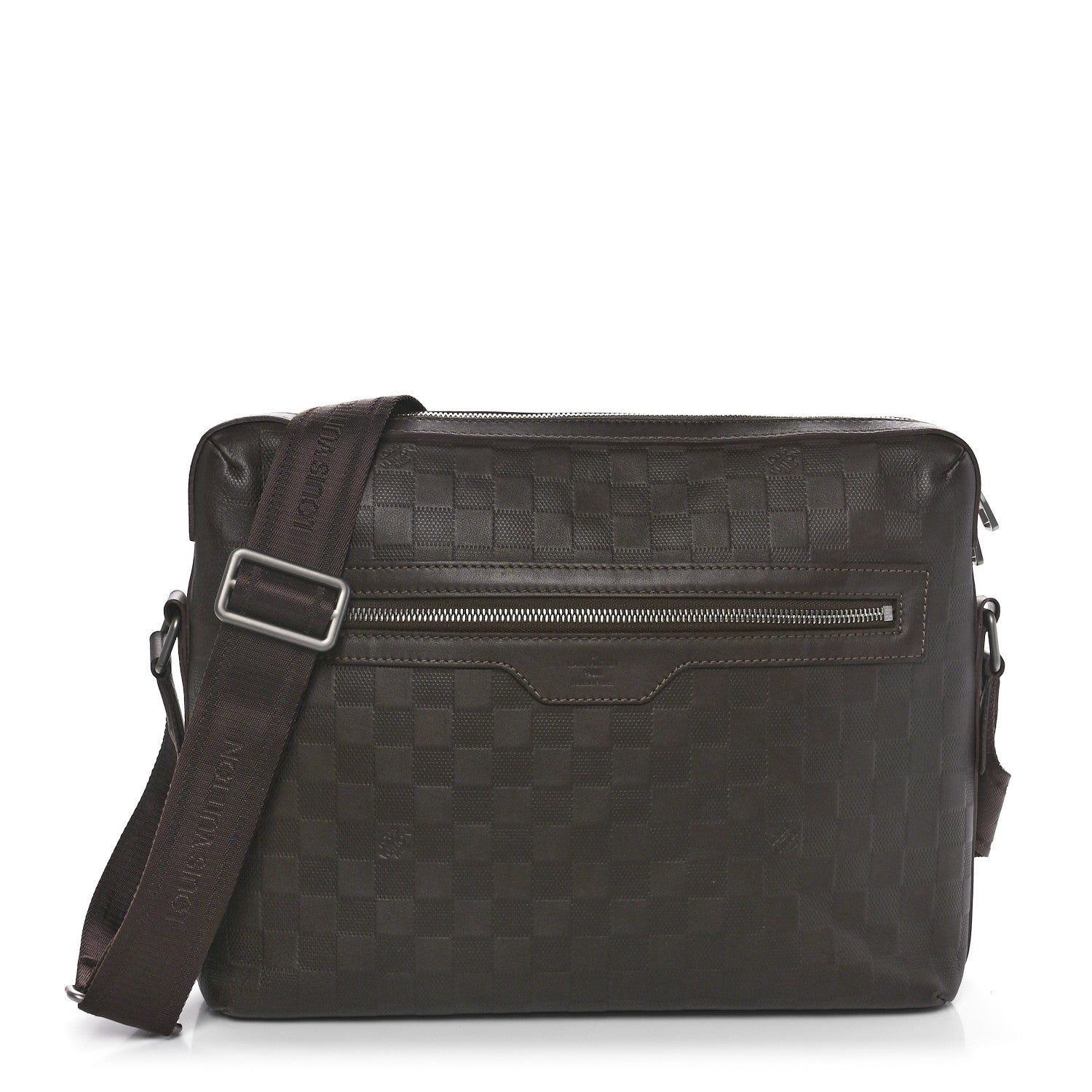 Louis Vuitton Damier Infini Calypso MM Meteor 1 of 9