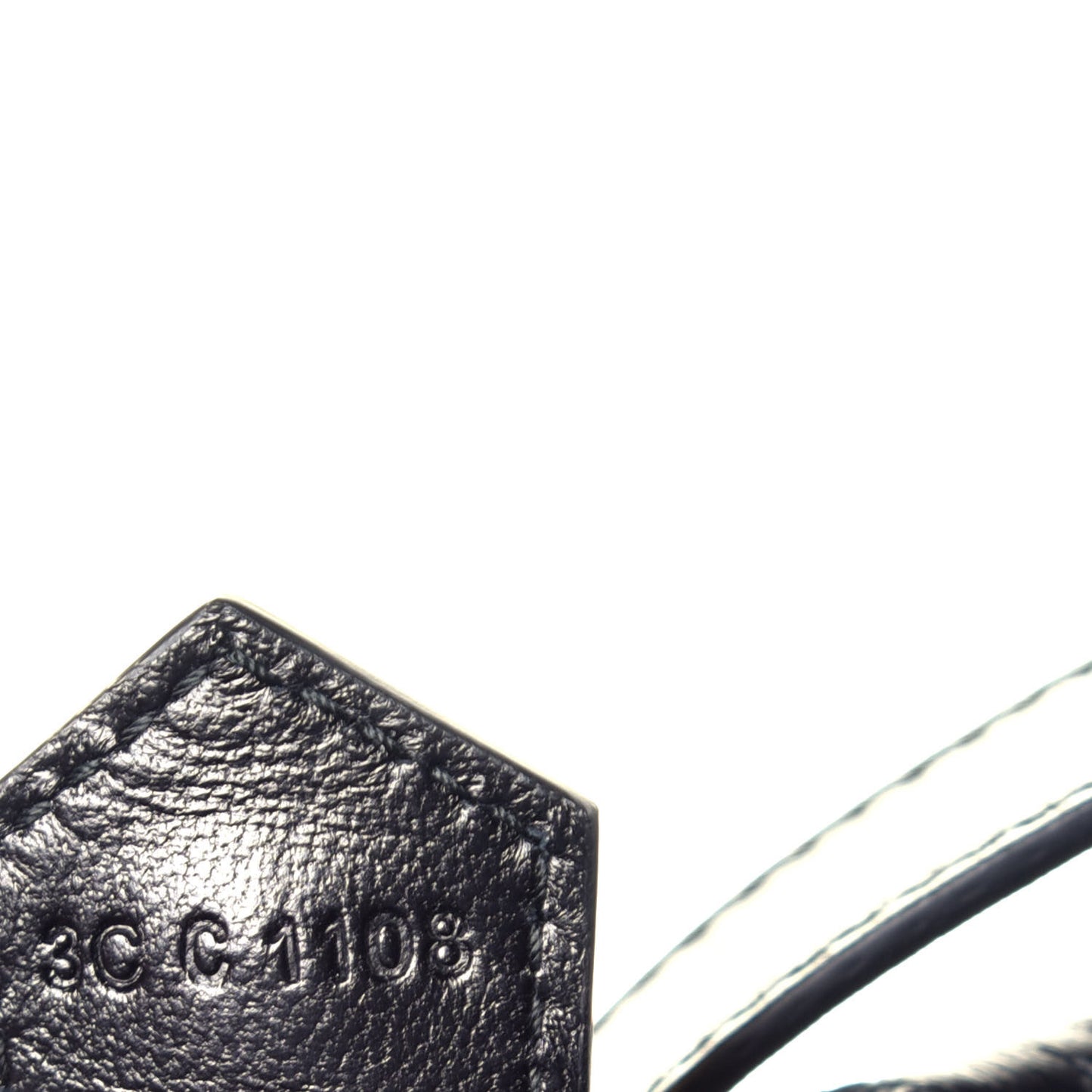 Lambskin Quilted Mini GV Bucket Bag Black