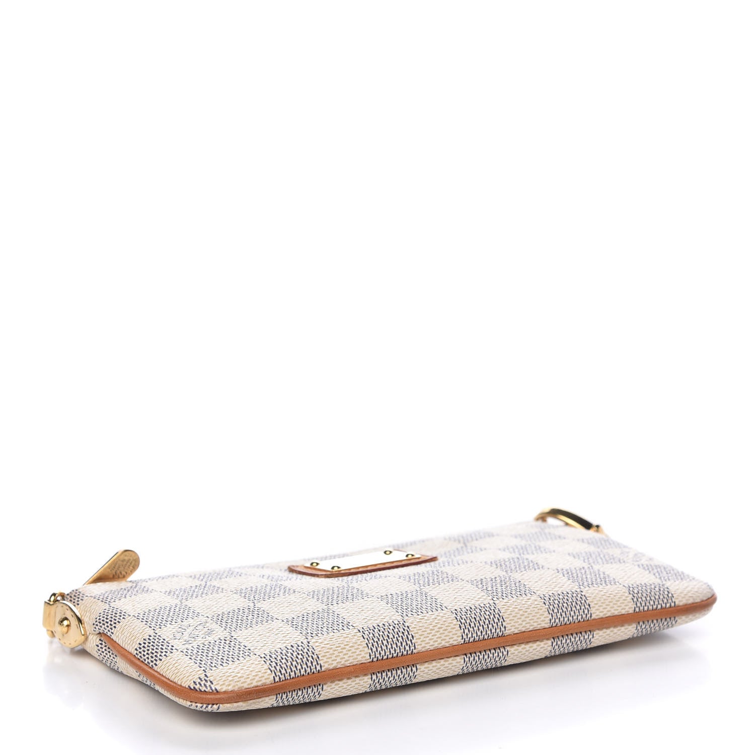 Louis Vuitton Damier Azur Pochette Milla MM 4 of 6