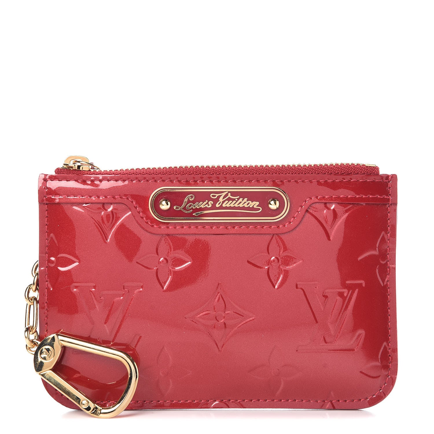 Louis Vuitton Vernis Key Pouch Pomme D'Amour 1 of 6