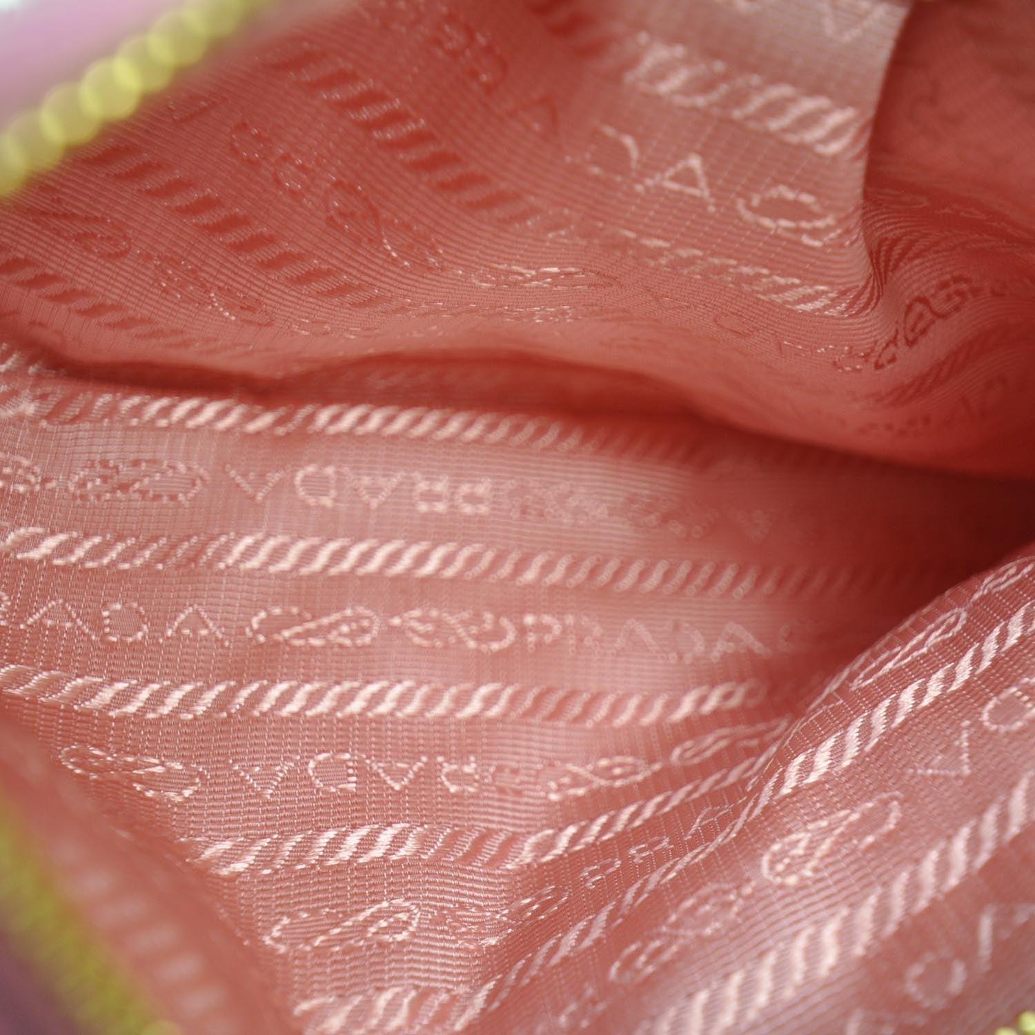 Prada Tessuto Impuntu Nylon Quilted Sling Bag Pink 6 of 9