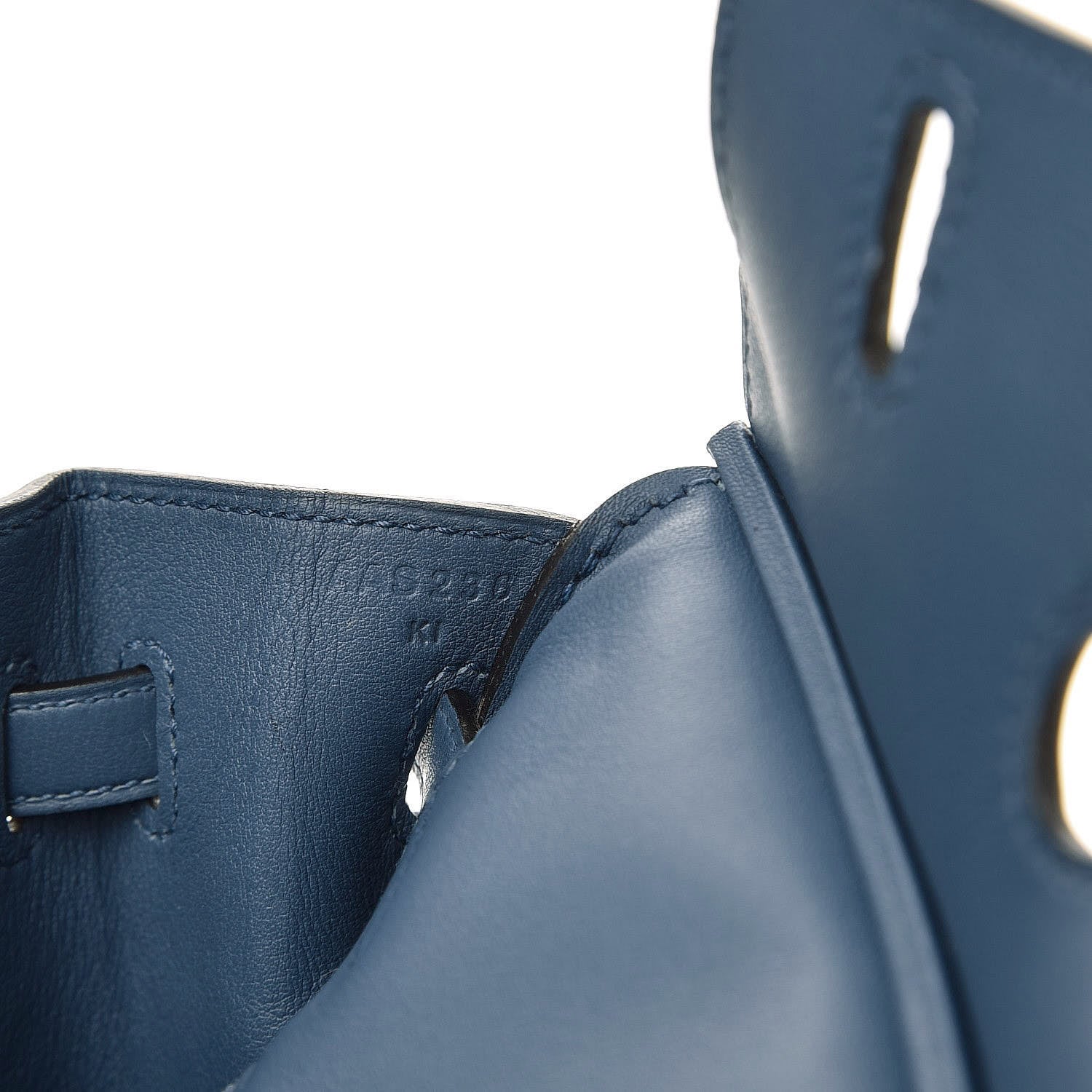 Hermes Swift Birkin 25 Bleu Agate 20 of 33