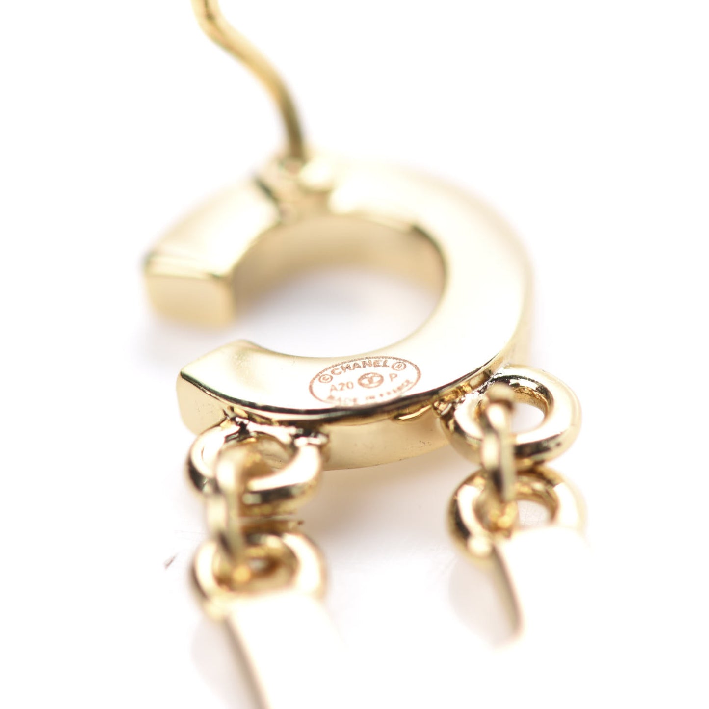 Crystal Pearl Bright Young Things Earrings Gold Ruthenium
