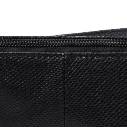Gucci Calfskin Lizard Embossed Boat Pochette Black 20 of 22