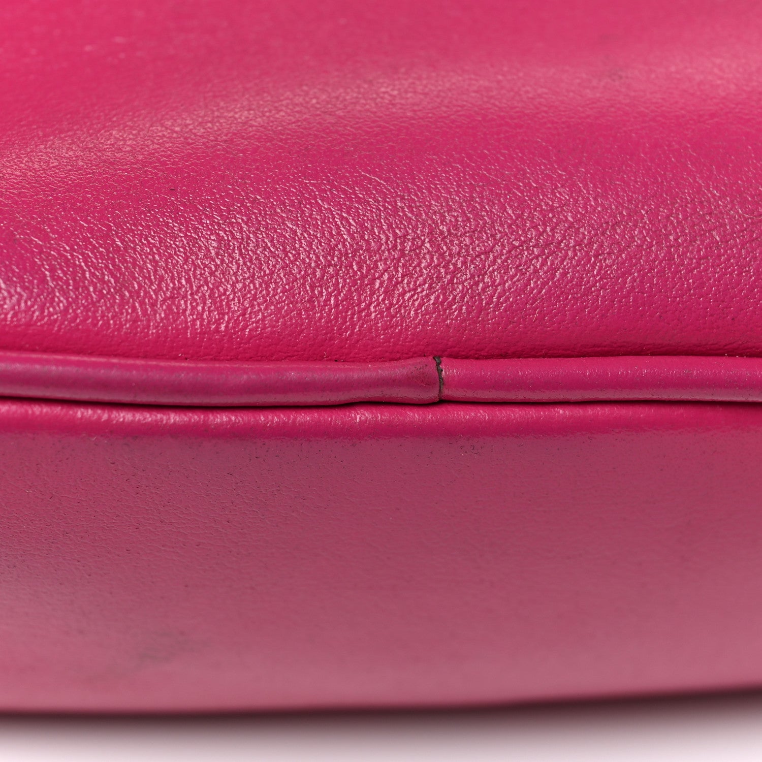 Saint Laurent Calfskin Matelasse Monogram Lou Belt Bag Bright Pink 19 of 24