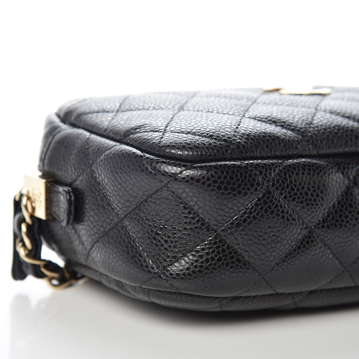 Chanel Caviar Quilted Camera Case Black 9 of 10