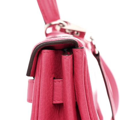 Hermes Taurillon Clemence Kelly Retourne 32 Rose Extreme 11 of 12