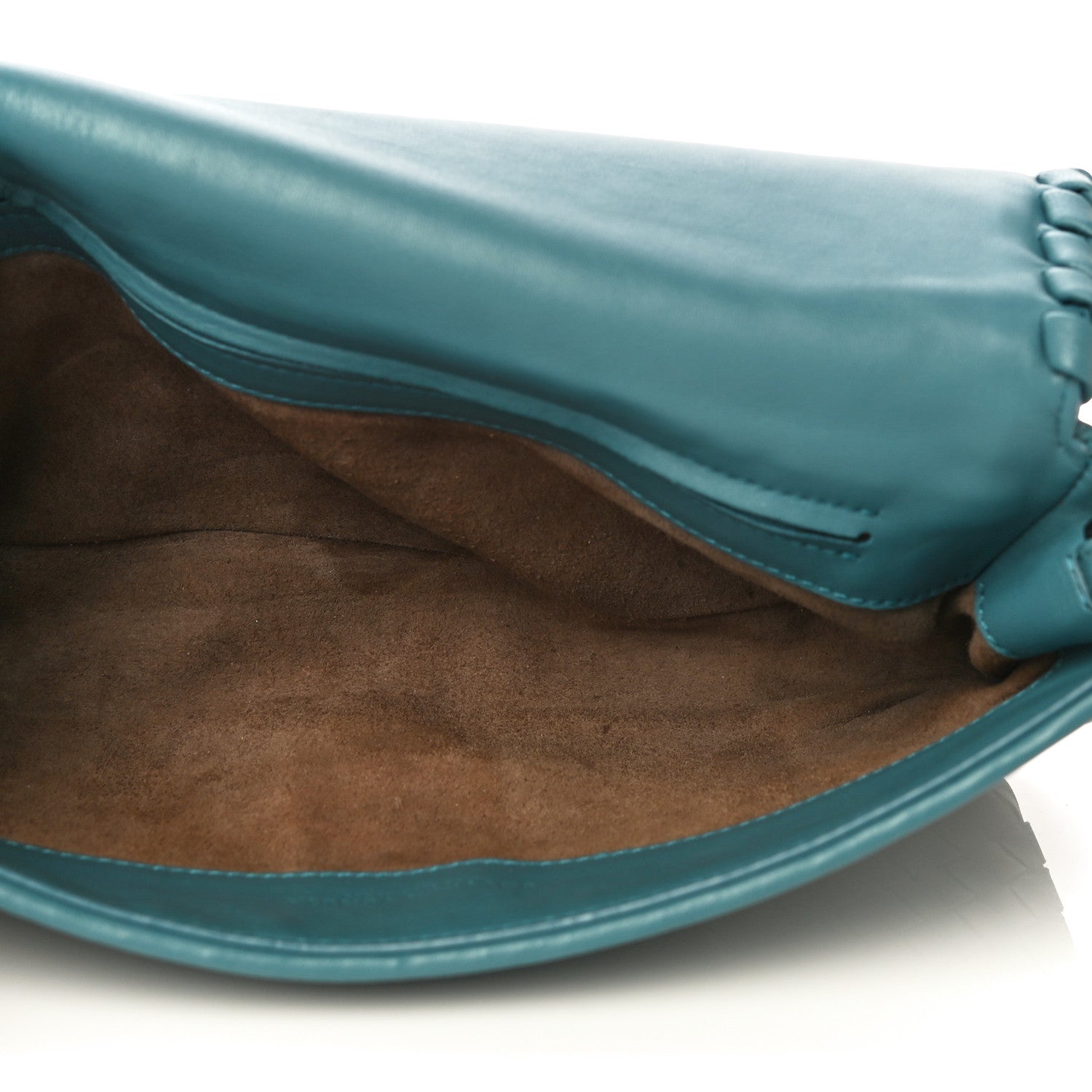 Bottega Veneta Nappa Intrecciato Dahlia Clutch Crossbody Canard 5 of 22