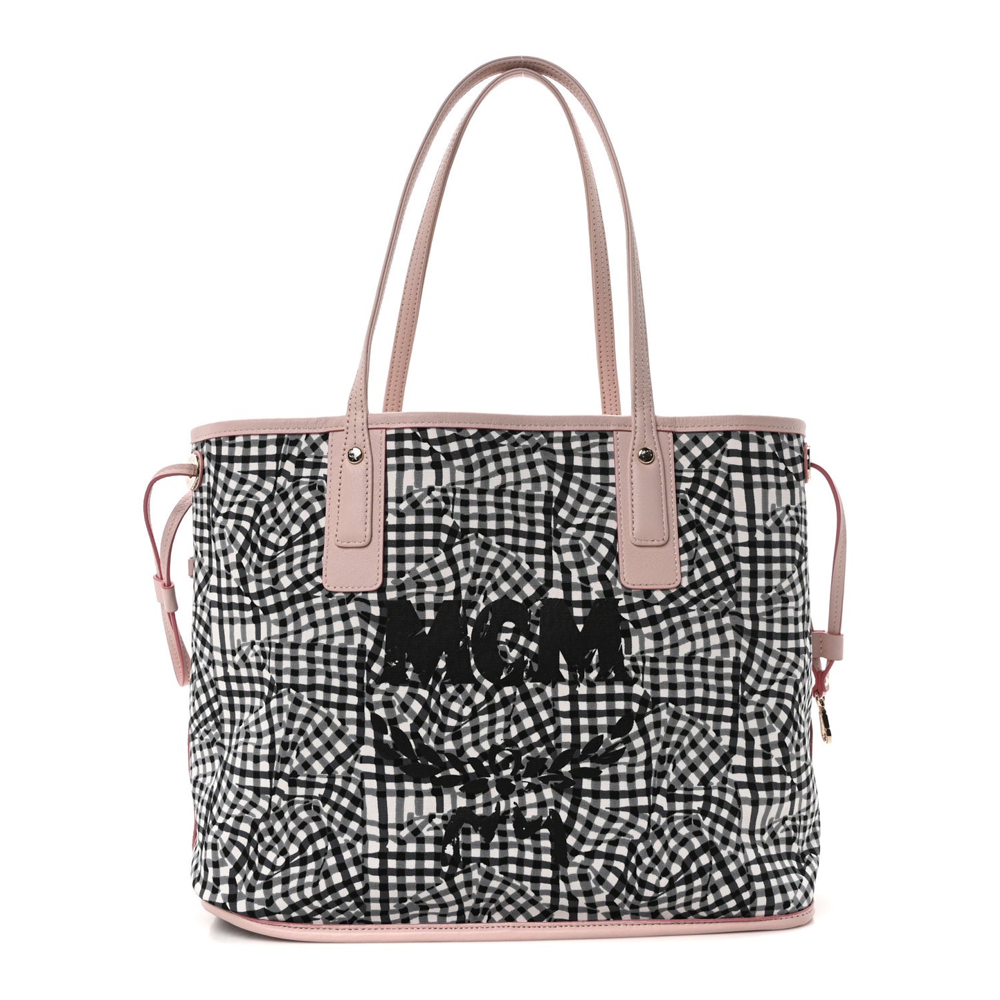 Visetos Medium Liz Reversible Shopper Tote Powder Pink