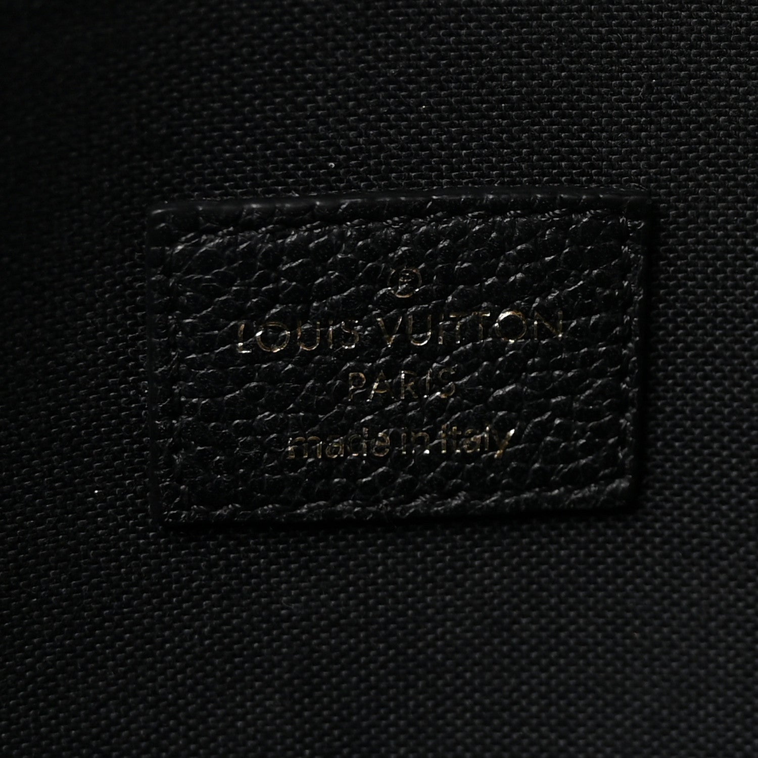 Louis Vuitton Empreinte Pochette Felicie Chain Wallet Black 7 of 10