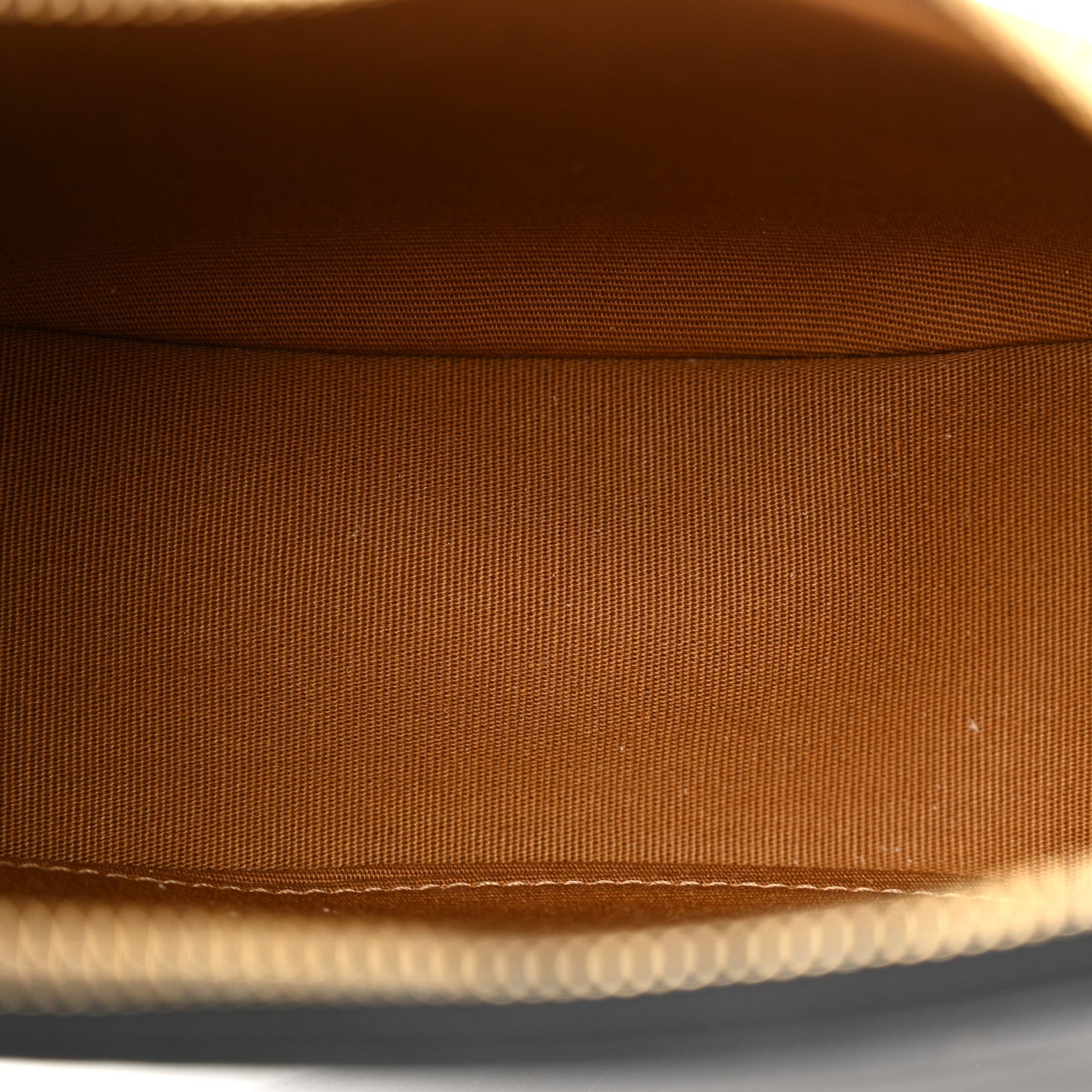 Triomphe Canvas Calfskin Ava Shoulder Bag Tan