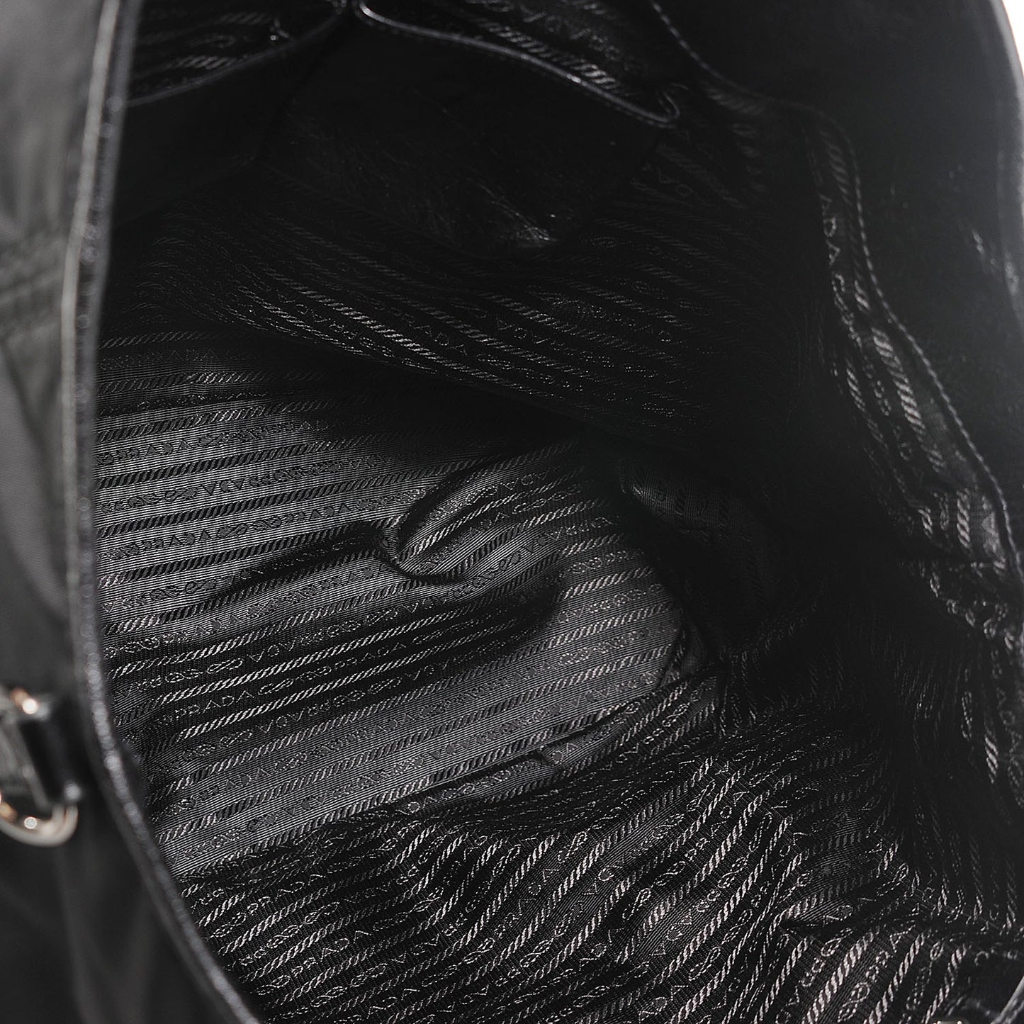 Tessuto Nylon Tote Nero Black