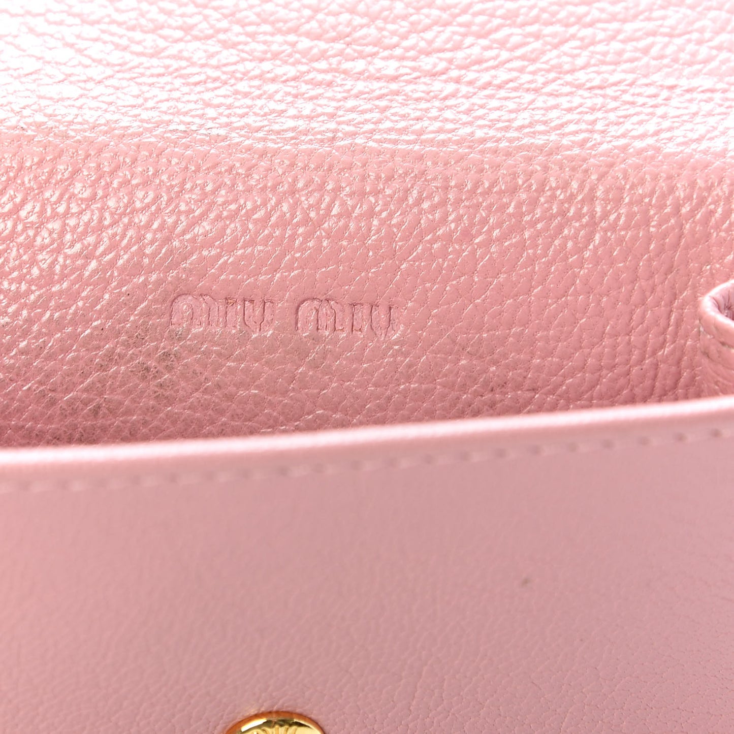 Goatskin Madras Flap Wallet Rosa