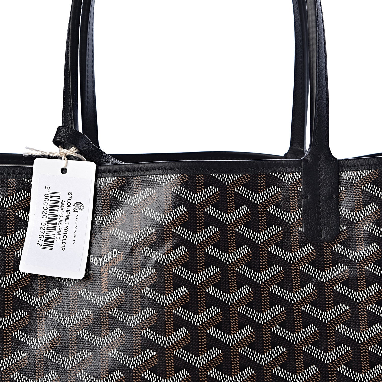Goyard Goyardine Saint Louis PM Black 9 of 11