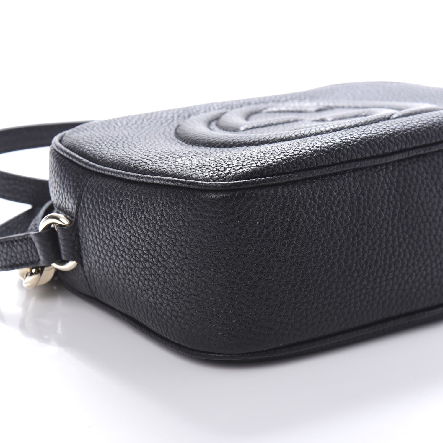 Gucci Pebbled Calfskin Small Soho Disco Bag Black 6 of 10