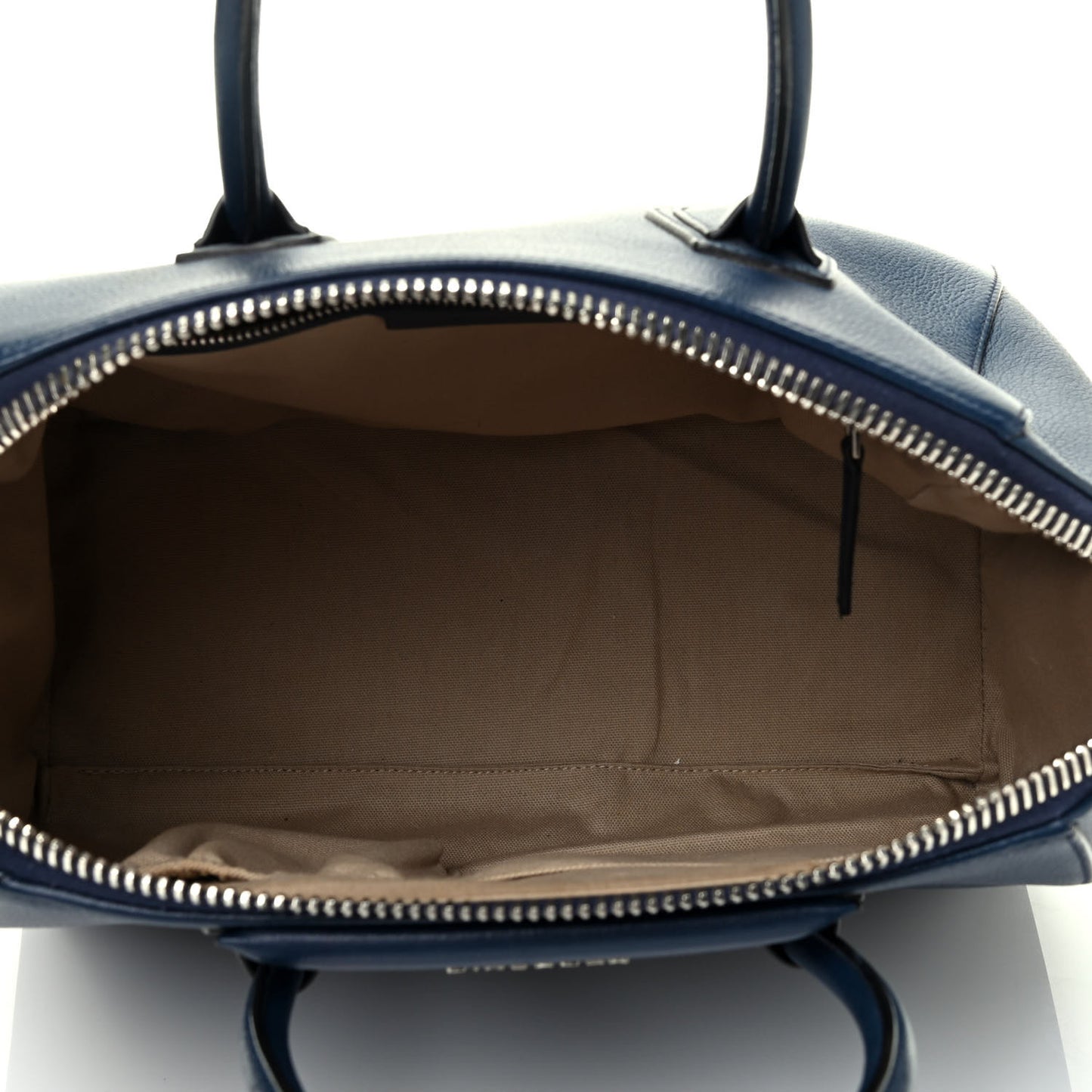 Sugar Goatskin Medium Antigona Navy