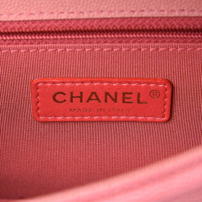 Chanel Caviar Quilted Small Sunset On The Sea Flap Coral 6 of 7