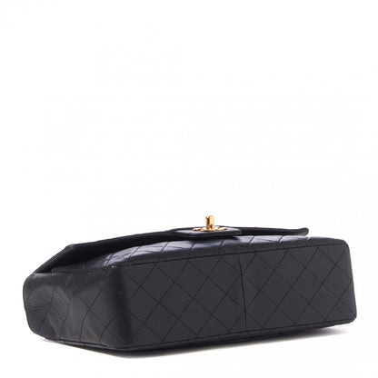 Chanel Lambskin Quilted Medium Single Flap Black 4 of 9