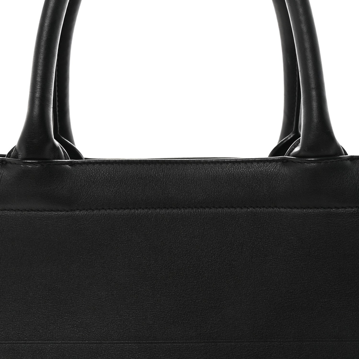 Christian Dior Calfskin Embossed Medium Book Tote Black 8 of 10