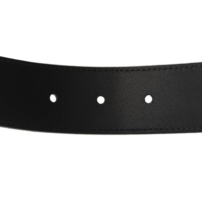 Gucci Ciny Calfskin Lux Snakeskin Torchon 35mm Belt 85 34 Black 4 of 6