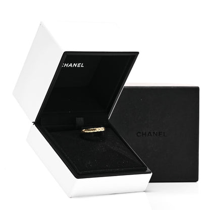 Chanel 18K Yellow Gold Mini Coco Crush Ring 60 9 5 of 5