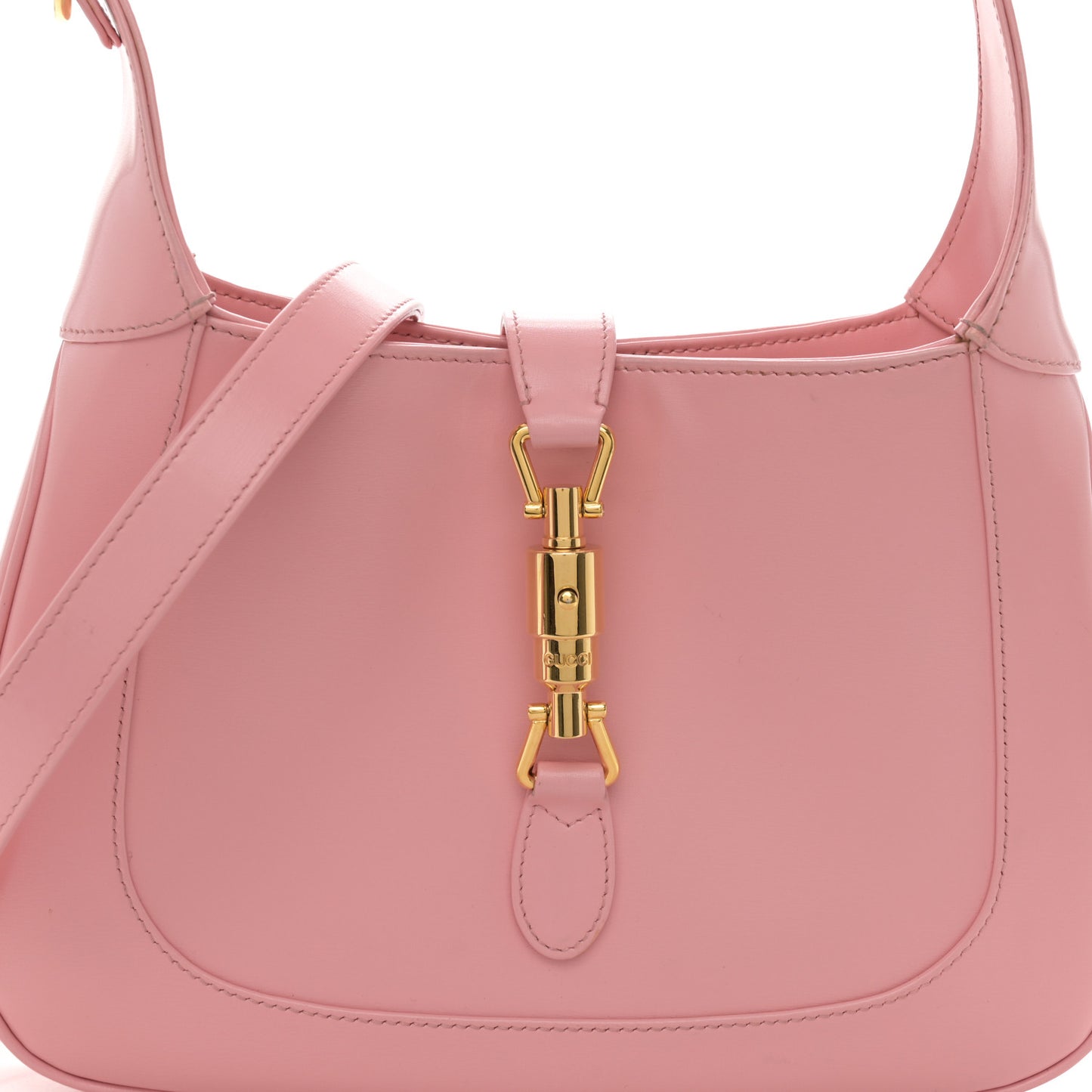Boarded Dyana Lux Calfskin Small Jackie 1961 Hobo Wild Rose