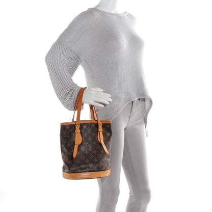Louis Vuitton Monogram Petit Bucket 23 2 of 7