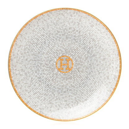 Hermes Porcelain Mosaique Au 24 Bread And Butter Plate 1 of 6