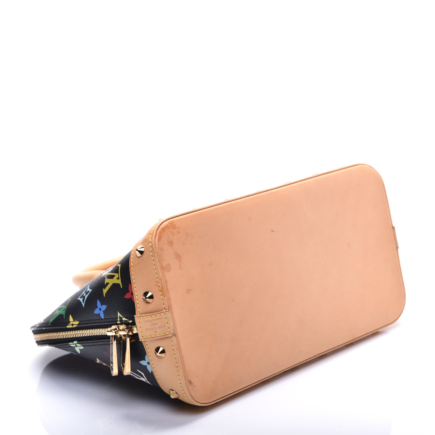 Louis Vuitton Monogram Multicolor Alma Black 4 of 9