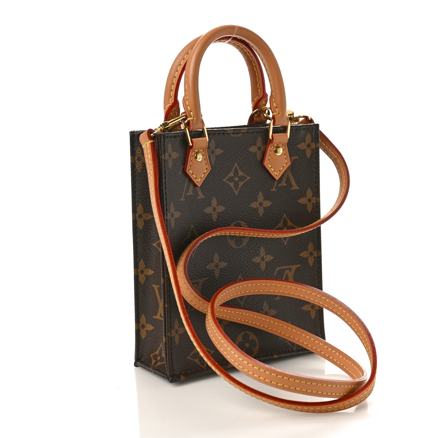 Louis Vuitton Monogram Petit Sac Plat 3 of 9