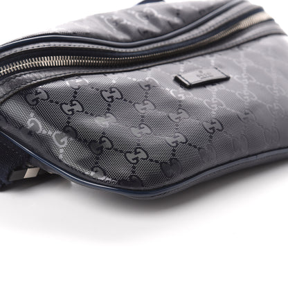Gucci Imprime Monogram Belt Bag Navy 7 of 8