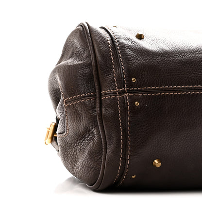 Chloe Calfskin Medium Paddington Satchel Chocolate 8 of 9