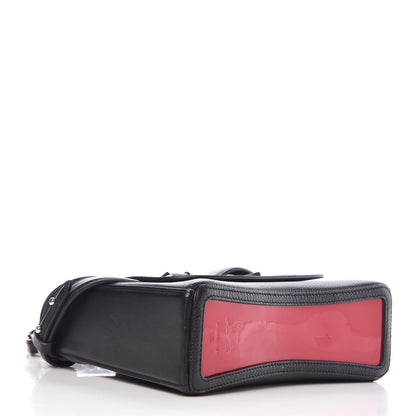 Christian Louboutin Pebbled Calfskin Small Rubylou Shoulder Bag Black 5 of 9