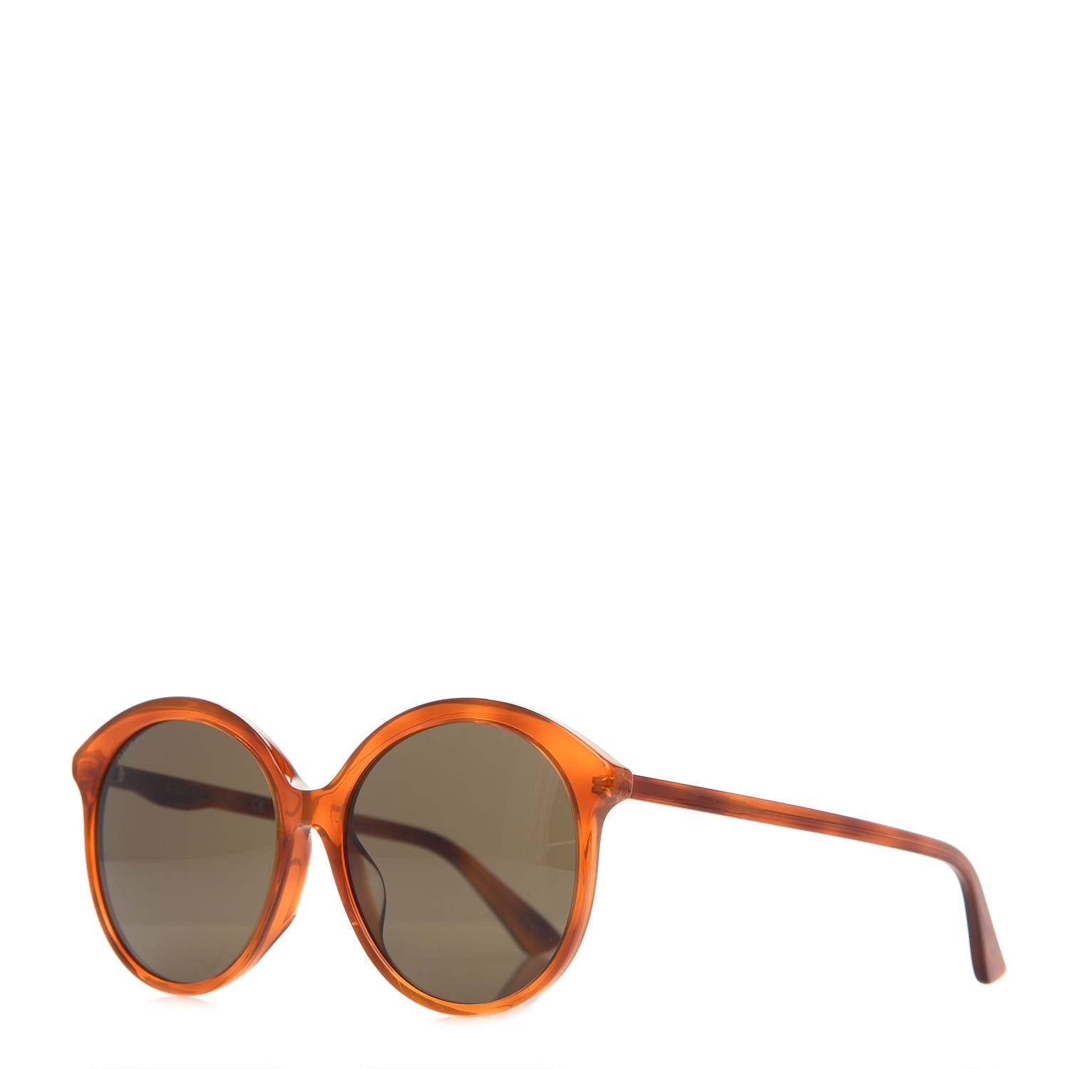Gucci Acetate GG Sunglasses GG0257S Havana 1 of 8