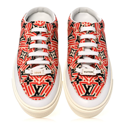 Louis Vuitton Nylon Monogram Crafty Open Back Sneaker 36 5 of 13