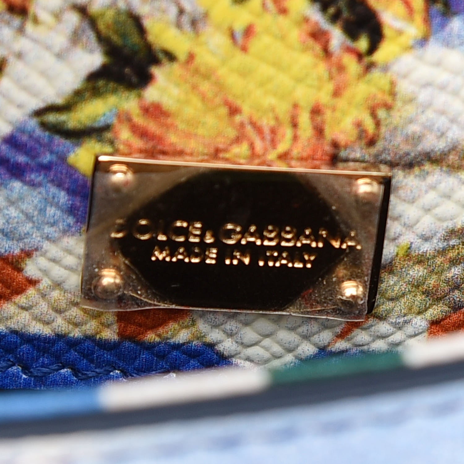 Dolce & Gabbana Dauphine Majolica Print Medium Miss Sicily Satchel Multicolor 6 of 8