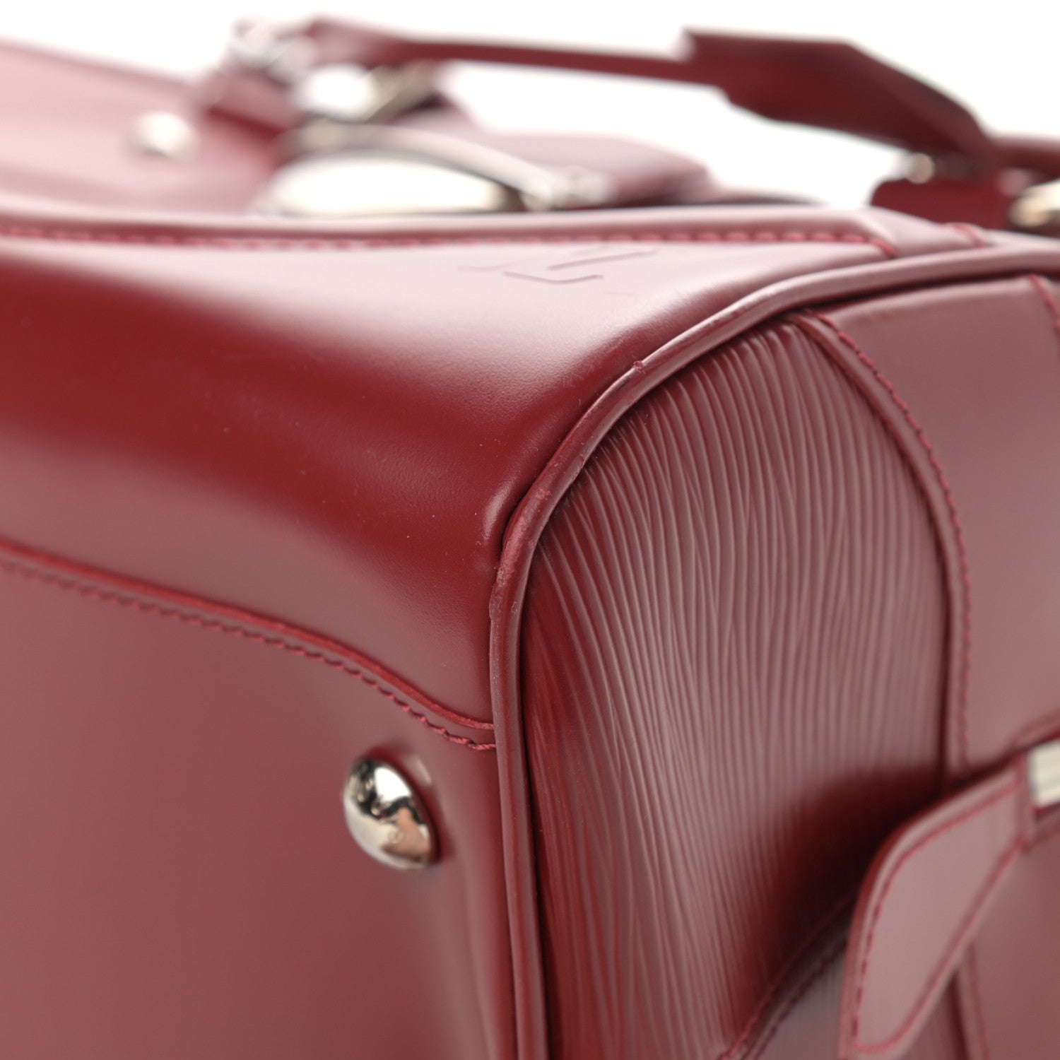 Louis Vuitton Epi Bowling Montaigne GM Rubis 10 of 17