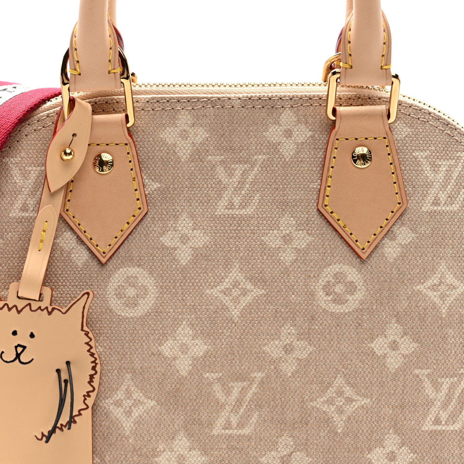 Louis Vuitton Meowgram Alma BB 7 of 9