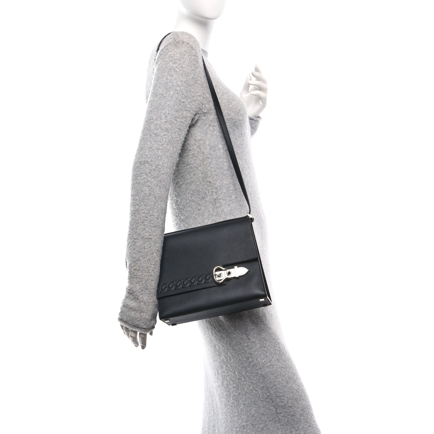Hermes Swift Boucle Sellier Black 3 of 11