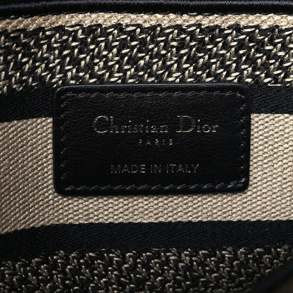 Christian Dior Canvas Embroidered Jardin D'Hiver Medium Lady D-Lite Beige Multicolor 6 of 11