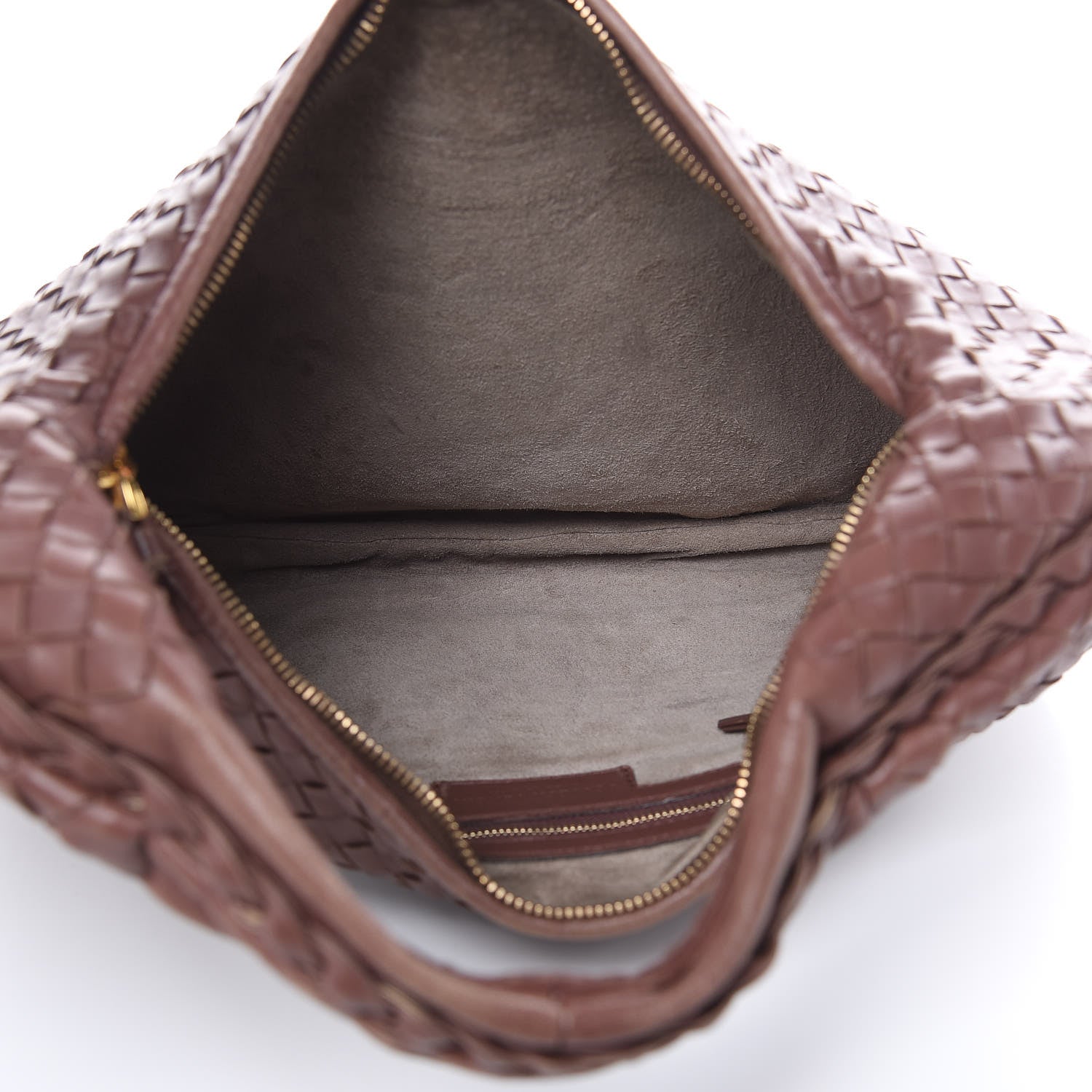Bottega Veneta Nappa Intrecciato Medium Veneta Hobo Truffle 5 of 17