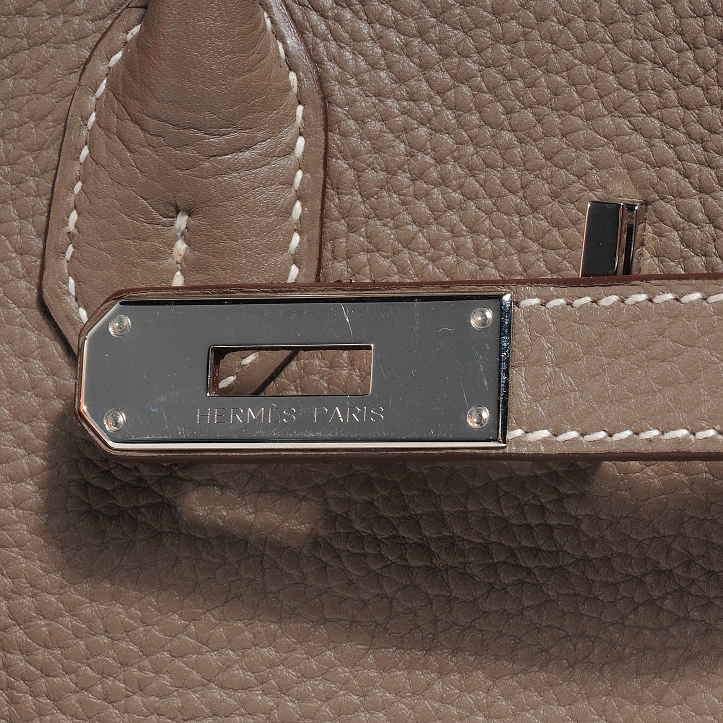 Taurillon Clemence Birkin 35 Etoupe
