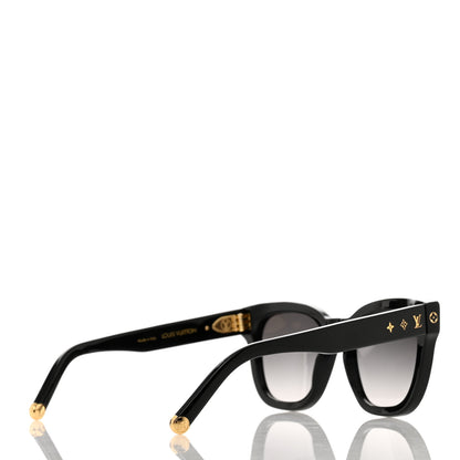 Louis Vuitton Acetate My Monogram Square Sunglasses Z1523W Black 4 of 7