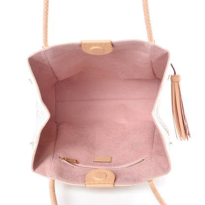 Louis Vuitton Damier Azur Propriano Rose Ballerine 5 of 9