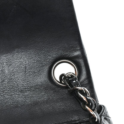 Chanel Patent Calfskin Quilted Mini Square Flap Black 11 of 11
