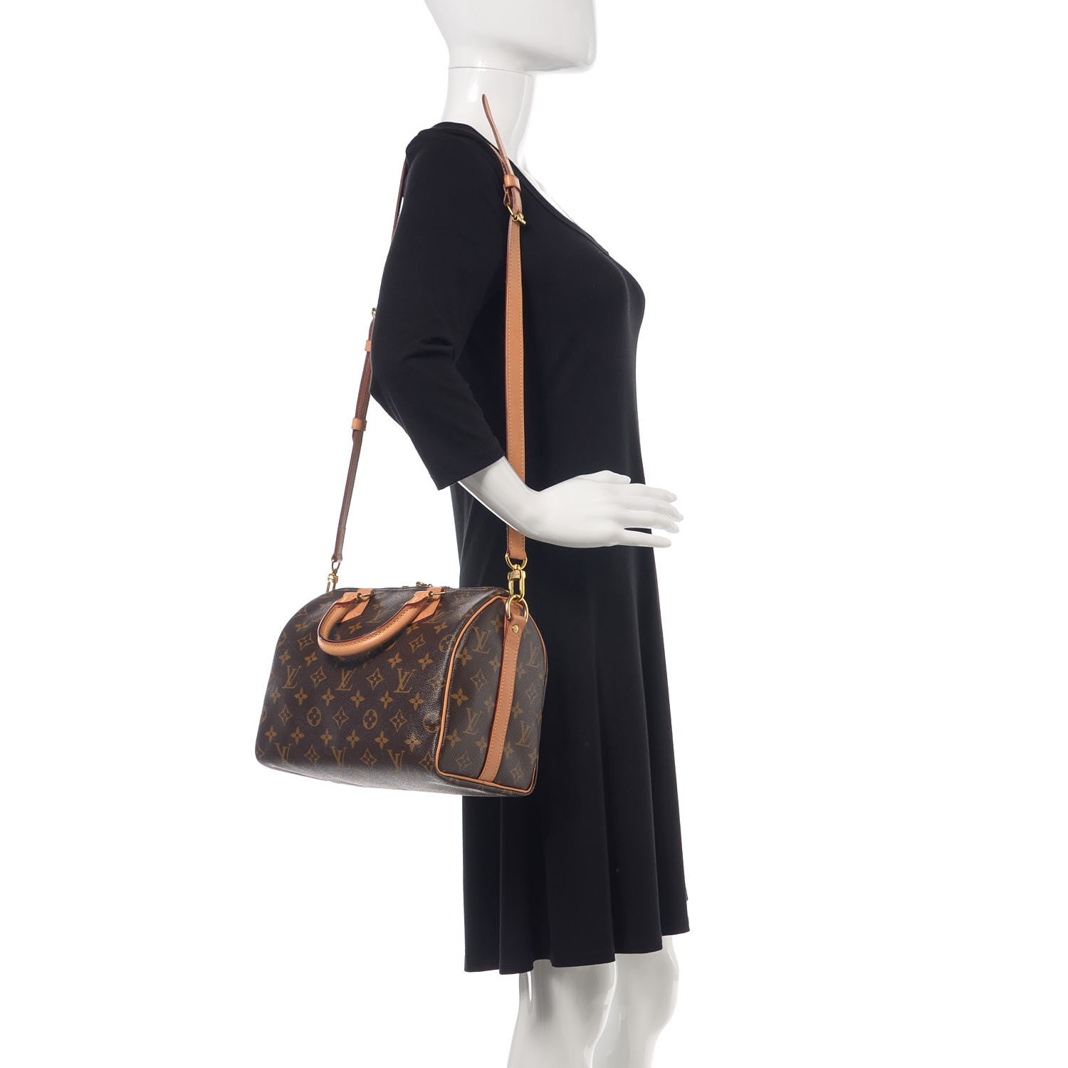 Louis Vuitton Monogram Speedy Bandouliere 25 2 of 7