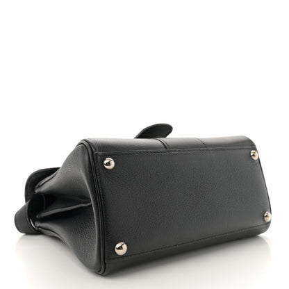 Delvaux Grained Calfskin Mini Brillant Satchel Black 5 of 16